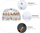 1pc Creative Wish Bottle String Light Led Colorful Decorative Lamp for Indoor and Outdoor Scene Decor Battery | Lumora