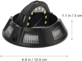 Operitacx 4pcs Outdoor In-ground Solar Lights with Rotatable Side Glow, White and Colored LED Garden Pathway Lights | Lumora