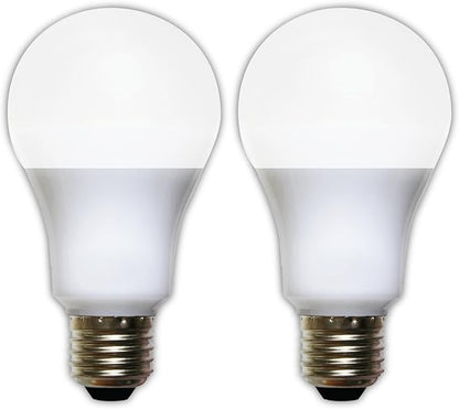 Miracle LED Bug Light Energy Saver Bulb - Replaces Energy Sucking Old Bug Lights for Porch and Patio with Amazing Mellow Yellow Shine (604257) 2-Pack