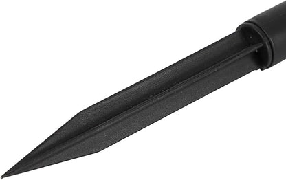 Hyuduo Solar Pathway Lights 10 LED Solar Garden Stake Lights IP55 Outdoor Landscape Decorative Lighting Support DIY Layout for Garden Lawn Patio Pathway Driveway (Warm Light)
