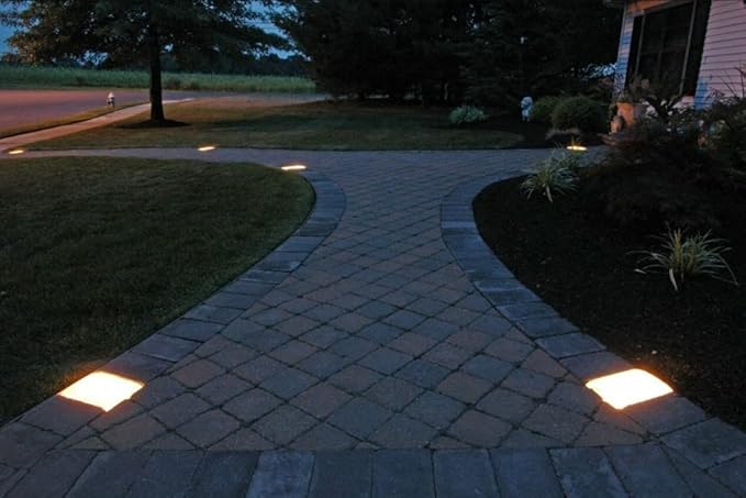 Millennium Paver Light 6" x 6" - Individual - for Walk, Patio, Driveway, & Pool Deck Installation