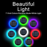 20 Lumens Colorized Solar Ground Lights,Solar Pool Lights with Mutiple Color Functions for Pool Area, Pathway | Lumora