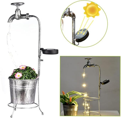 Retro Solar Watering Can, Flexible Waterproof Led Landscape Lights, Stylish Build + Practical Compact Design, Ideal for Garden Yard Farm Pathway Patio Lawn Courtyard Deck Outdoor Decoration