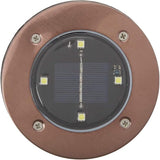 Bell+Howell Disk Lights Solar Weatherproof LED Outdoor, As Seen on TV, 4 Count (Pack of 6) | Lumora