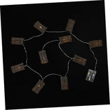 Artistic Simulation Rattan Pendant Lights Elegant Hanging String Lights for Room Garden | Lumora