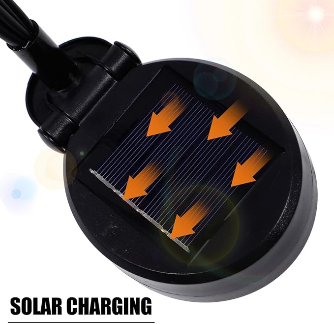 Mikikit Halloween Solar Eyeball Pathway Lights Led Outdoor Decorations for Garden Party Spooky Solar Powered Eyeball Lights for Halloween Christmas
