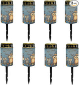 Halloween Owl Solar Garden Lights Outdoor Halloween Solar Walkway Lights,Pathway Lights Waterproof Solar Pathway | Lumora