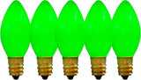 EST. LEE DISPLAY L D 1902 Indoor ＆ Outdoor String Light C9 Glass Christmas Steady Solid Replacement Bulbs E17 | Lumora