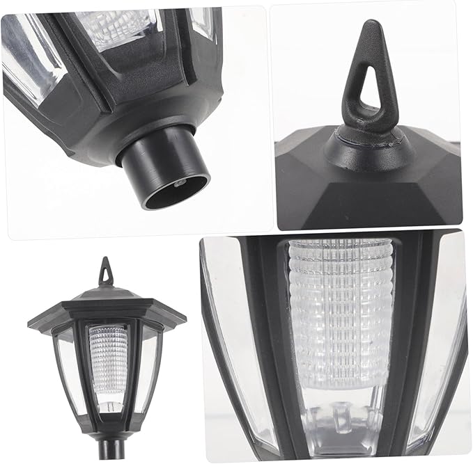 MERRYHAPY Outdoor Solar Garden Lamp Led Pathway Light for Garden Decoration Material Weather Resistant for Patios and Lawns