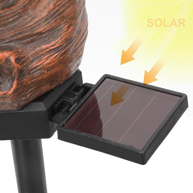 DOITOOL Outdoor Solar Stake Lights Animal Shape Easy to Install for Garden Decor