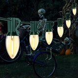 10FT C7 Christmas Lights, Warm White LED Indoor Outdoor String Lights for Halloween, Xmas Tree, Window, Door, Party | Lumora