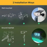 Linkind Solar Lights Outdoor StarRayS, Color Changing Solar Spot Lights, IP67 Waterproof Solar Spotlights for | Lumora