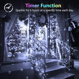 6 Pack 60LED Christmas Battery Operated Fairy Lights with Remote, 8 Modes String Lights with Timer, Dimmable | Lumora