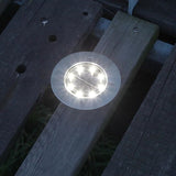 Solar LED Lawn Lamp Waterproof Outdoor Ground Light Solar Pathway Light with 8 LEDs for Garden Yard Landscape | Lumora