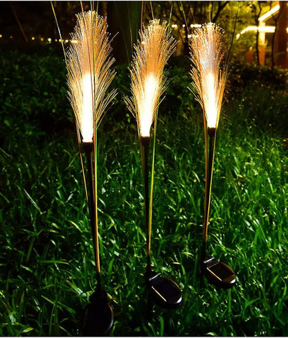 Ulalaza 2PCS Garden Solar Lights Multi-Color Changing LED Flower Stake Light Decorative Landscape Lawn Yard Outdoor Lights Length 430 * 730mm/17 * 29inch