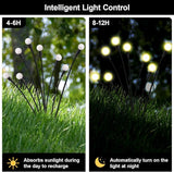 Firefly Lights Solar Outdoor, 8 Modes 800mAh Swaying Solar Firefly Garden Lights Stakes Outdoor Waterproof for | Lumora