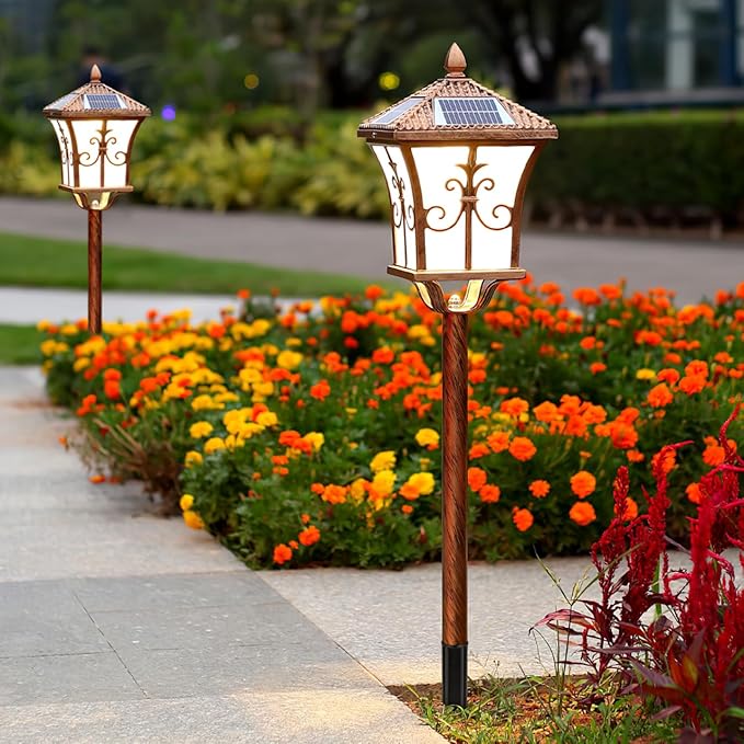 10 Pcs Solar Light Replacement Spikes for Outdoor Garden Lights - Durable Abs Plastic Stakes for Pathway and | Lumora