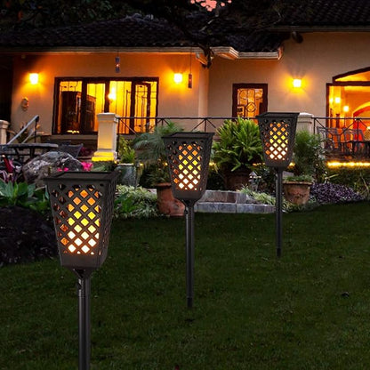 2pcs Ground Plug Light Solar Lights Garden Solar Landscape s Auto On Off Security Torch ing Dusk to Dawn Path s lamp Decorative s Outdoor