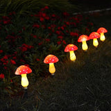 RCFINE Solar Outdoor Lights Set of 8 Solar Mushroom Lights with 8 Modes Waterproof Garden Mushroom Lamp Outside | Lumora