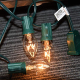 GOOTHY 25 Pack C7 Clear Christmas Light Bulbs, C7 Incandescent Christmas Replacement Lights Bulbs for Outdoor | Lumora