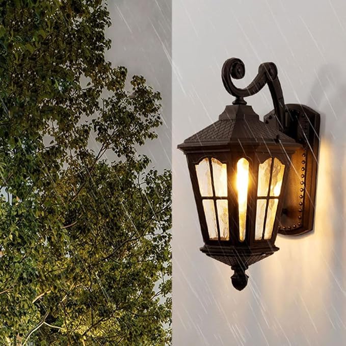 European Landscape Garden Outdoor Wall Lights,Household Waterproof Villa Fence Door Pillar Lamp, Corridor Aisle | Lumora