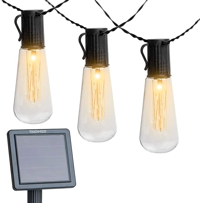 Touch Of ECO Luminites - Solar Powered Tube Edison Lights (TOE190)