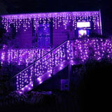 Lainin 3.5M/11ft 96 LED Linkable Fairy Curtain String Light with 8 Modes Control for | Lumora