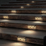 VEVOR LED Hardscape Lighting, 6.8 Inch Retaining Wall Lights, 3W 12V-24V AC/DC Low Voltage Paver Light, IP68 | Lumora