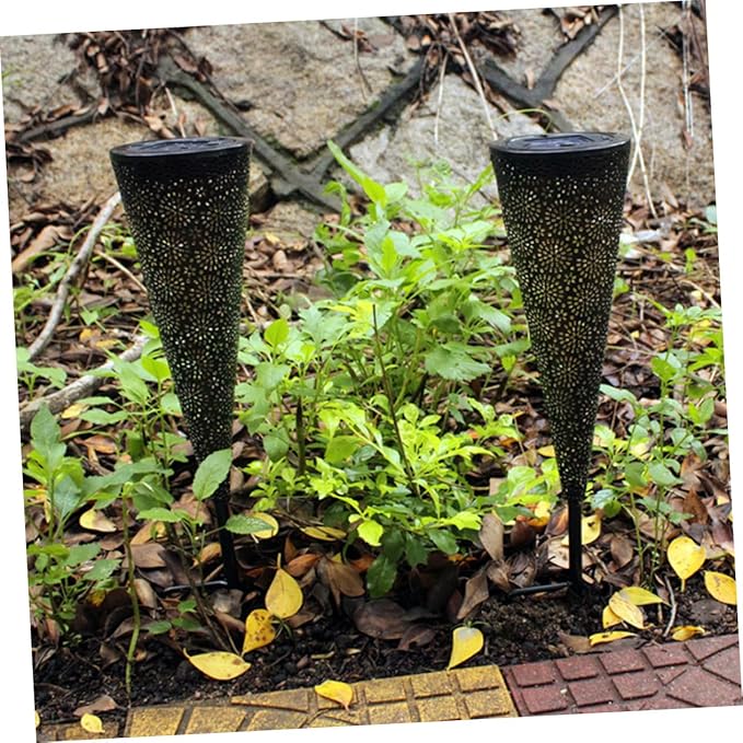 Happyyami 1pc Solar Led Light Outdoor Garden Lamp Landscape Lighting Solar Pathway Lights