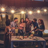 1 Pack Starburst Sphere Lights with Remote Control,200 LED Firework Light, 8 Modes - Outdoor Security Flood Light | Lumora