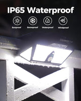 Large Clip on Solar Lights Outdoor, 208 LEDs 1000Lum Bright Solar Security Light with Motion Sensor, 3 Ways -Mount | Lumora