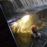 AquaHEX 60X Solar Underwater Submersible Spotlight, Pond Pool Fountain Water Feature Outdoor Garden Landscape | Lumora