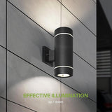 ASD 2 Light LED Indoor & Outdoor Wall Light Fixture | 18W 1180LM 3000K-5000K 100-277V Cylinder Up Down Lights | | Lumora