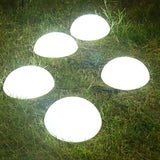 Zerodeko Solar Hemisphere Yard Light 5-Head Solar Lawn Lamp White Light Outdoor Garden Landscape Ground Inserted | Lumora