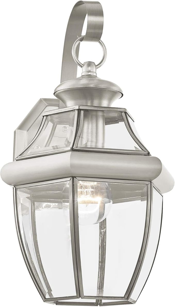 Livex Lighting 2151-03 Outdoor Lighting, 13" x 8.5" x 8.5", White | Lumora