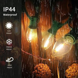 10FT C7 Christmas Lights, Warm White LED Indoor Outdoor String Lights for Halloween, Xmas Tree, Window, Door, Party | Lumora