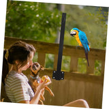 TEHAUX 4Pcs Outdoor String Light Poles Support Rods for Hanging Bird Feeders Lights Easy Installation for Patio | Lumora