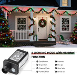 XTF2015 Christmas String Lights, 105ft 300 LED Christmas Lights 8 Modes Memory Function & Timer- UL Certified | Lumora