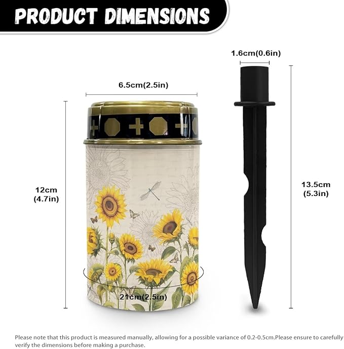 Solar Lights for Outside Garden Pathway Lights,Sunflower Outdoor Waterproof Lights for Yard Decor Solar Powered Landscape Lighting for Walkways Driveway Sidewalk Patio Lawn