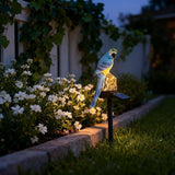 Solar Parrot Garden Lights, Outdoor Decor Figurine Stakes for Patio Waterproof Garden Light Decoration for Walkway | Lumora