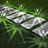 12 Pack Solar Pathway Lights Outdoor – Waterproof Warm White LED Landscape Lighting for Yard, Garden, Driveway | Lumora