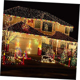 2 Sets Solar Powered Outdoor LED String Lights Beads Fairy Lights for Garden Patio Xmas Wedding Party Decor Warm | Lumora