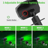 nipify 4 Pack Solar Spot Lights Outdoor, Solar Powered Waterproof Spotlight, Landscape Lighting for Outside Yard | Lumora