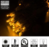 Everfit Lighting 50 Count 5MM Wide Angle Led Christmas Lights Set,Outdoor Led String Lights for Garden Patio | Lumora