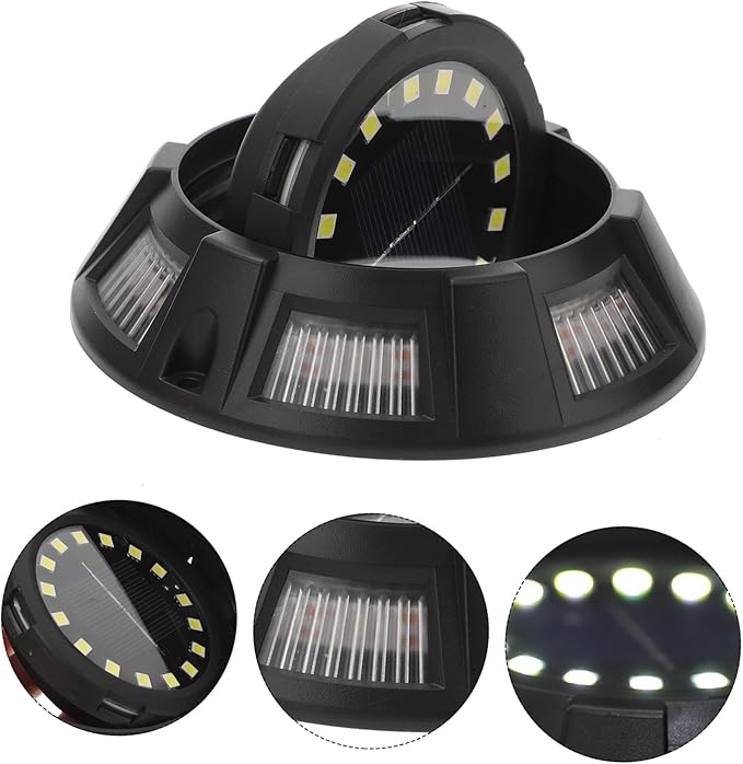 4Pcs Solar Ground Lights Outdoor In-ground Landscape Pathway Walkway Lighting for Garden Patio Backyard Lawn Side | Lumora