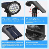 Solar Spot Lights Outdoor，Solar Lights Outdoor Waterproof IP68，Dark Sensing Auto On/Off，Suitable for Garden | Lumora