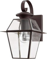 Livex Lighting 2181-07 Westover 1-Light Outdoor Wall Lantern, Bronze | Lumora