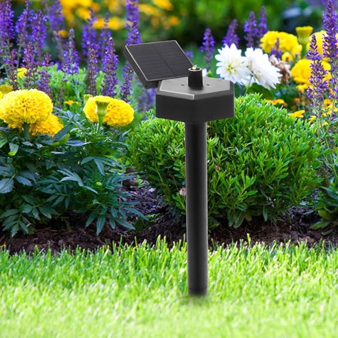 VICASKY 2pcs Solar Garden Pathway Lights Outdoor LED Waterproof Lawn Stake Lamps for Yard and Patio Decorative | Lumora
