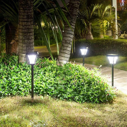 Solar Pathway Lights,Solar Led Lawn Lamp,Waterproof Landscape Lights,Decorative Pathway Style Light,No Wiring Required Outdoor Yard Lights