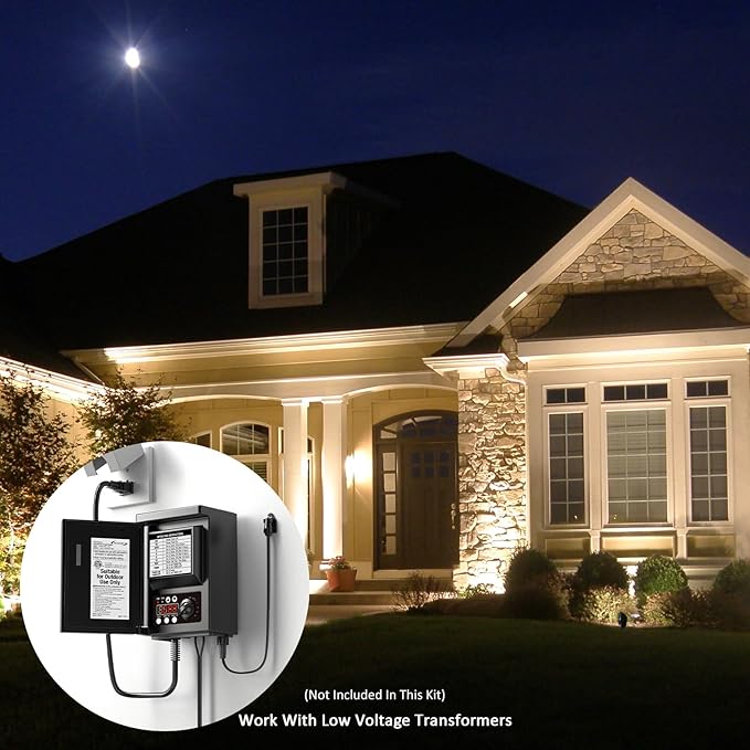 Low Voltage Landscape Spotlight 50W Halogen Floodlight 12V Metal Landscape Light 380 - Outdoor Security Flood Light | Lumora